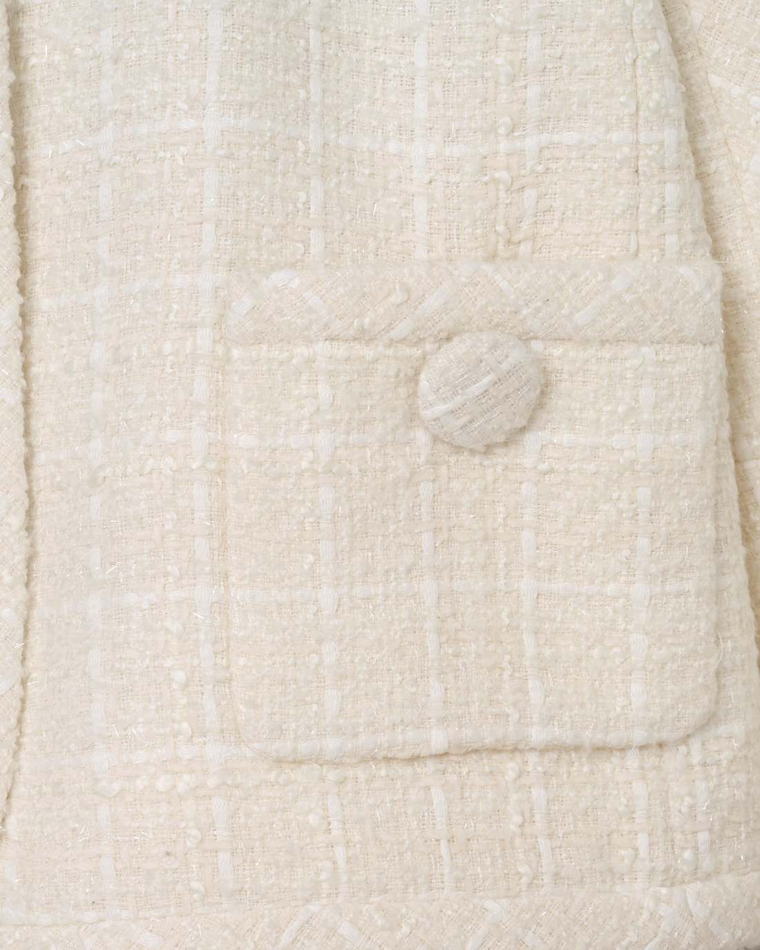 Marc Jacobs Great Value - Tweed Backwards Lady Jacket Ivory