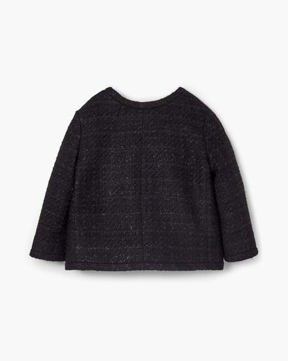 Marc Jacobs Special Offer - Tweed Backwards Lady Jacket Black