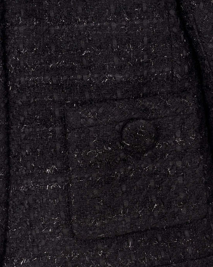 Marc Jacobs Special Offer - Tweed Backwards Lady Jacket Black