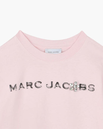 Marc Jacobs Essential - The Gem Daisy Logo Tee Pink