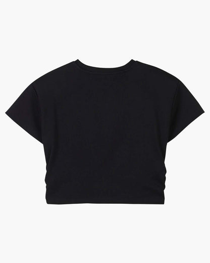 Marc Jacobs Exclusive - The Crystal Daisy Cropped Shirt Black