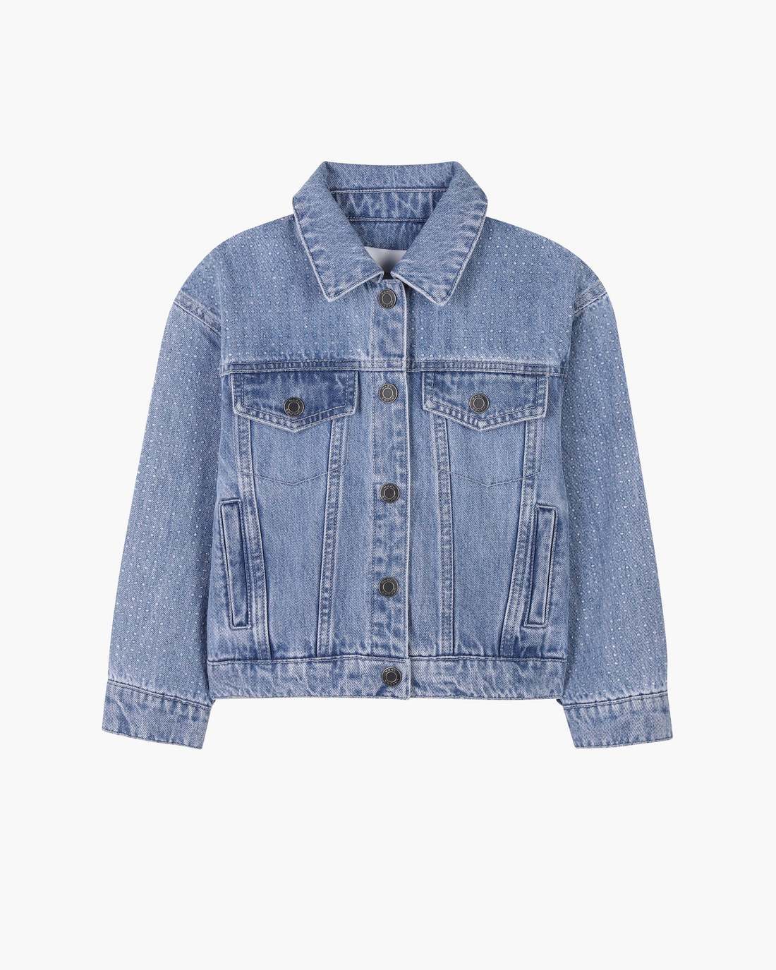 Marc Jacobs Trending - The Crystal Denim Jacket Blue