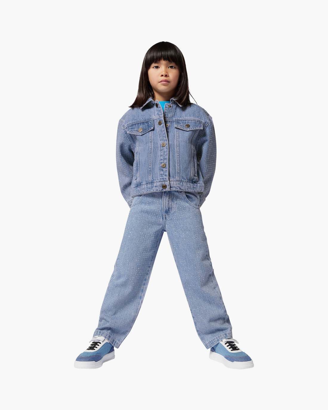 Marc Jacobs Special Offer - The Crystal Denim Pant Blue