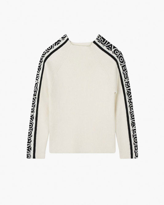 Marc Jacobs Classic - The Knitlogo Sweater Ivory