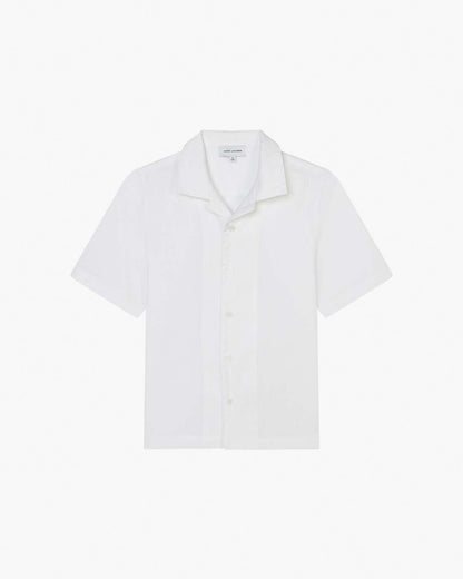 Marc Jacobs Popular - The Jumbled Monogram Logo Short Sleeve Shirt White