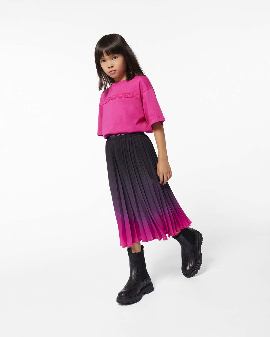 Marc Jacobs Featured - The Ombre Skirt Black/Pink
