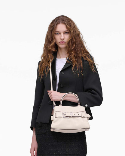 Marc Jacobs Signature - The Dakota Small Satchel Cloud White