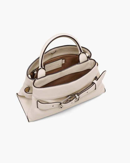 Marc Jacobs Signature - The Dakota Small Satchel Cloud White