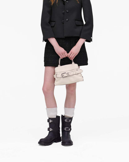 Marc Jacobs Signature - The Dakota Small Satchel Cloud White