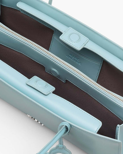 Marc Jacobs Sale - The Glam Mirror Satchel Sky Blue